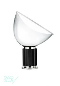 Taccia Small preto, candeeiro de mesa da marca Flos, na Traço de Luz iluminação, Portugal